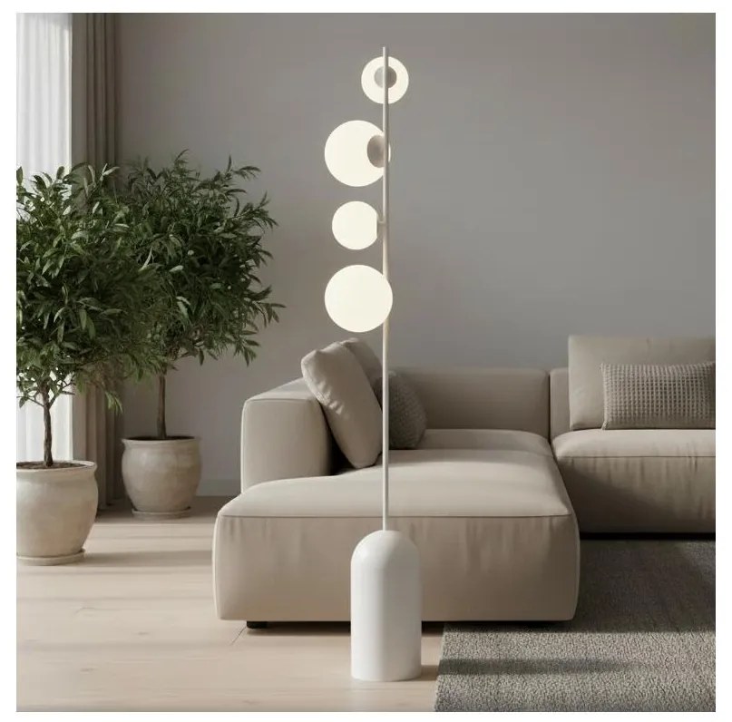 Lampadar ETNO, 4x G9/8W/230V, alb