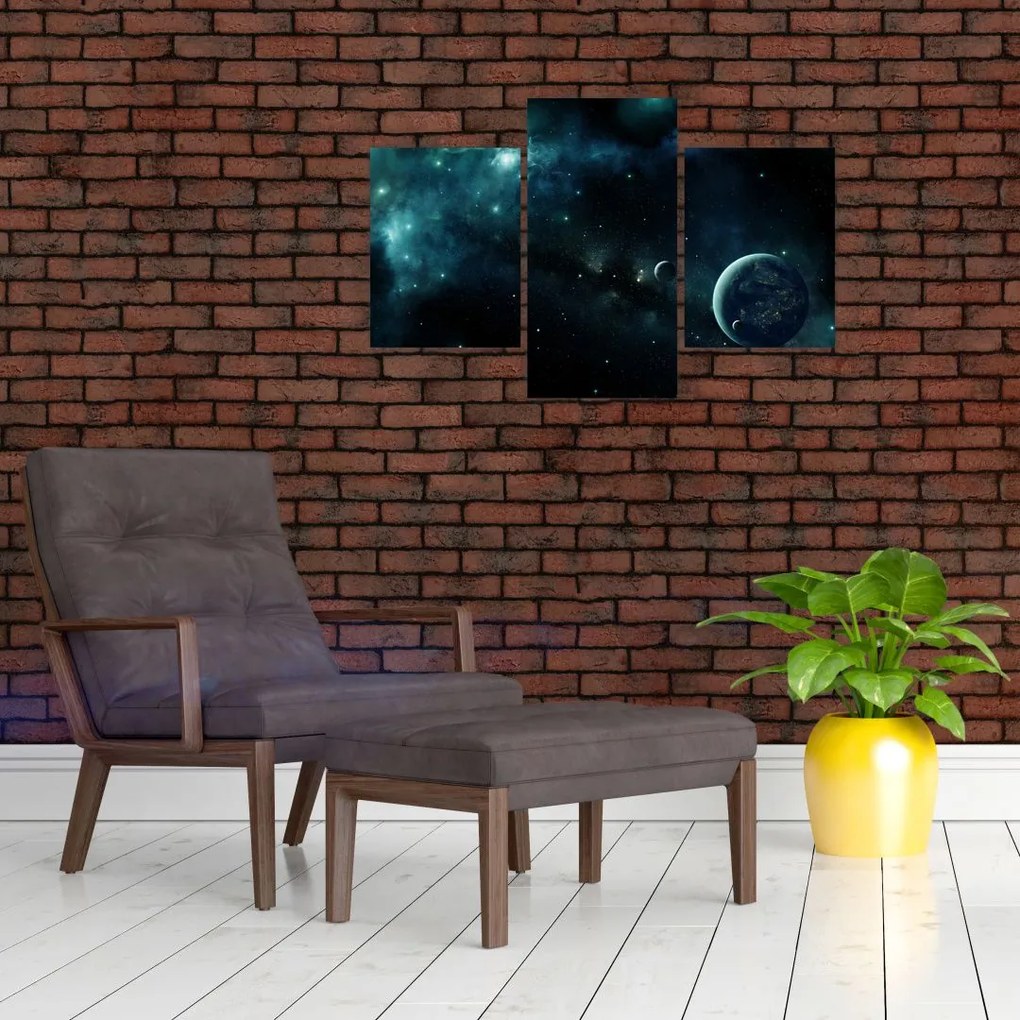 Tablou - Viața în spațiu (90x60 cm)