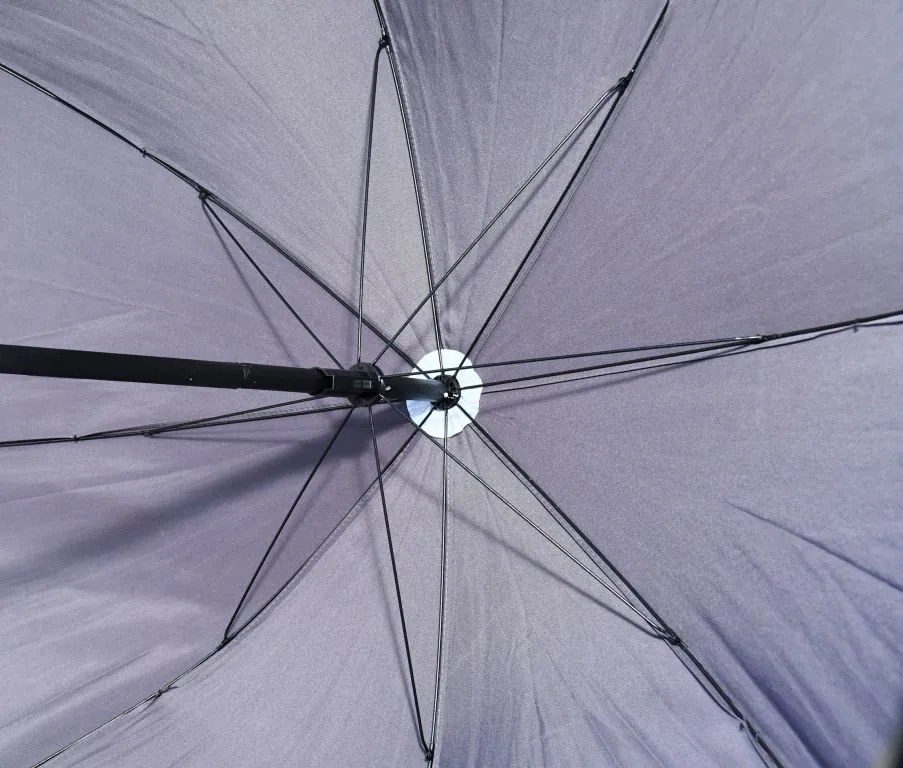 Umbrelă pliabilă 180 cm - gri