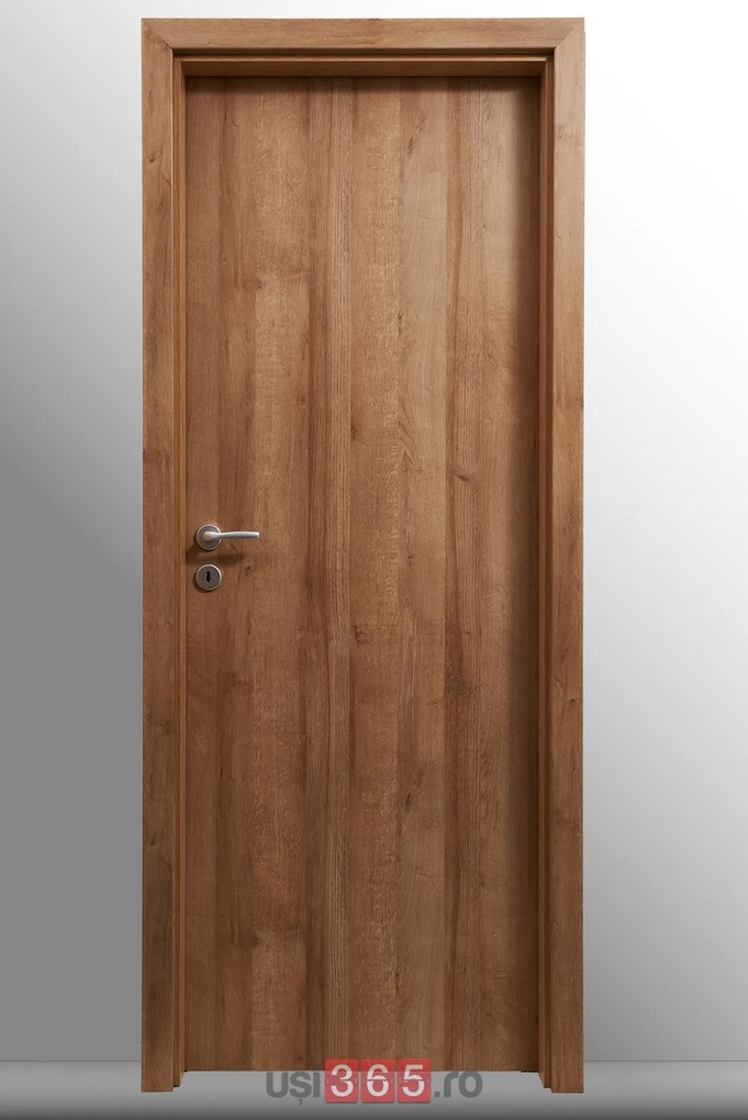 Usa MDF cu toc reglabil din MDF PAL - Colectia Basic Toc fix semirotund 90mm, Stejar