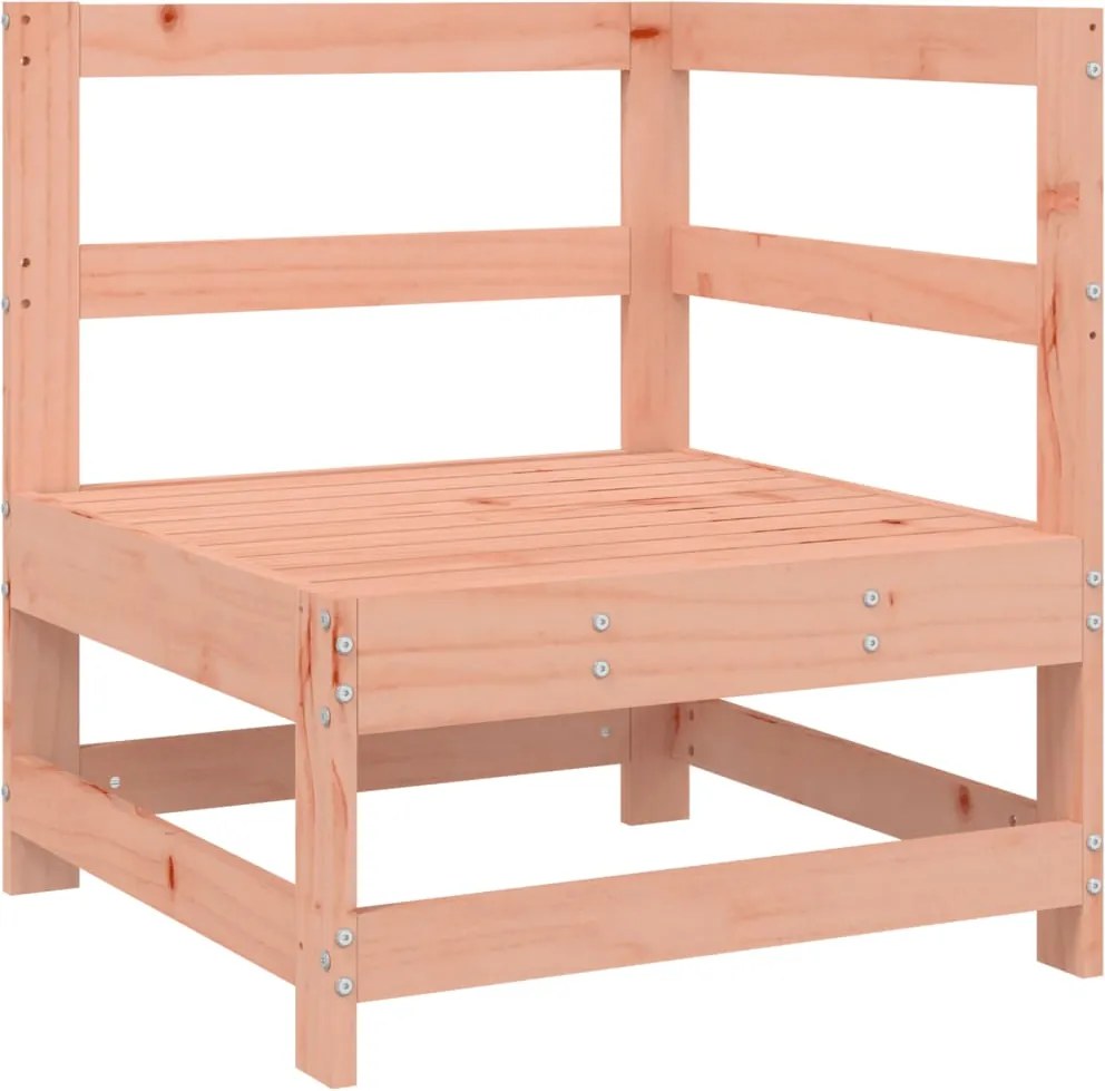 vidaXL Canapea de colț pentru grădină, lemn masiv douglas