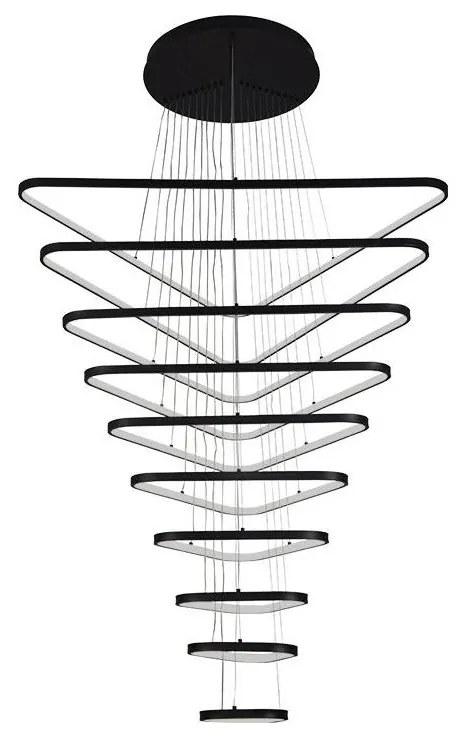 Lustră LED dimabilă aplicată LED/385W/230V 3000-6500K + telecomandă