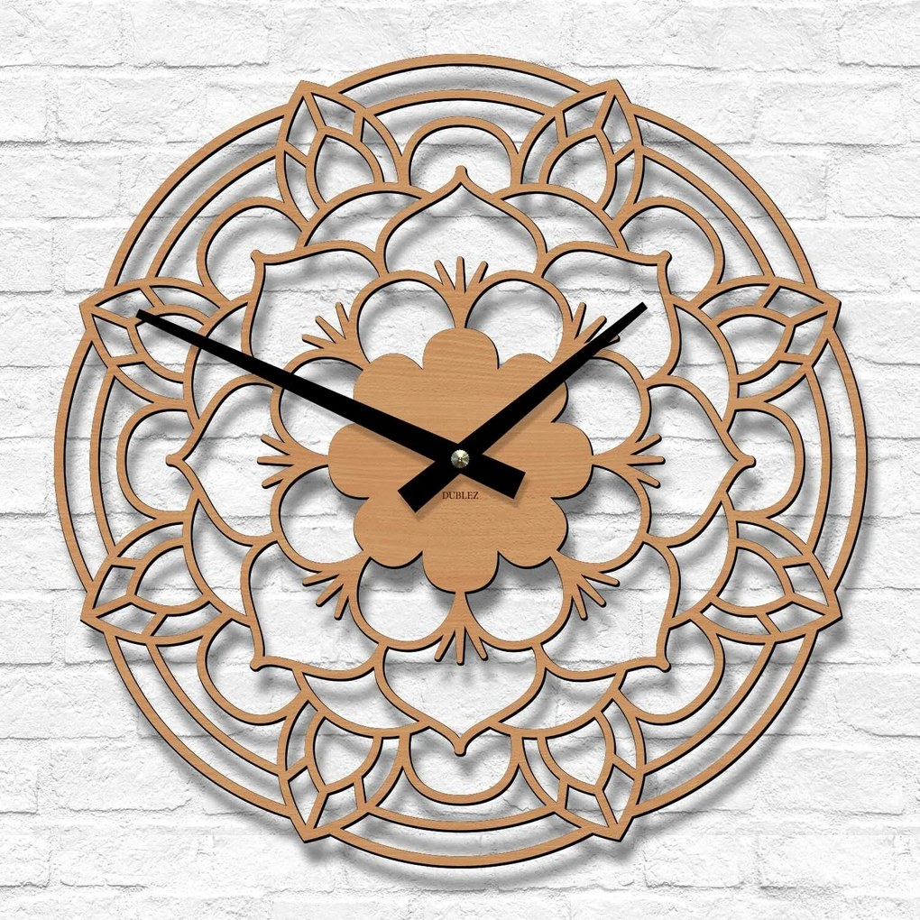 DUBLEZ | Ceas cadou pentru perete - Floare mandala