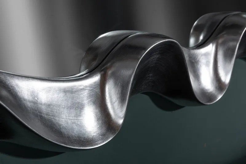 Oglinda decorativa deosebita Alice 160cm argintiu