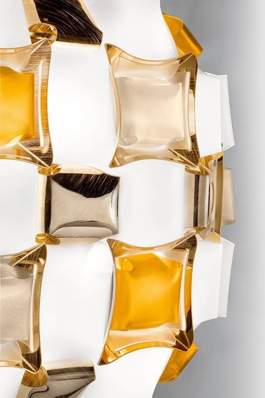 Aplica perete design modern geometric Mida Amber