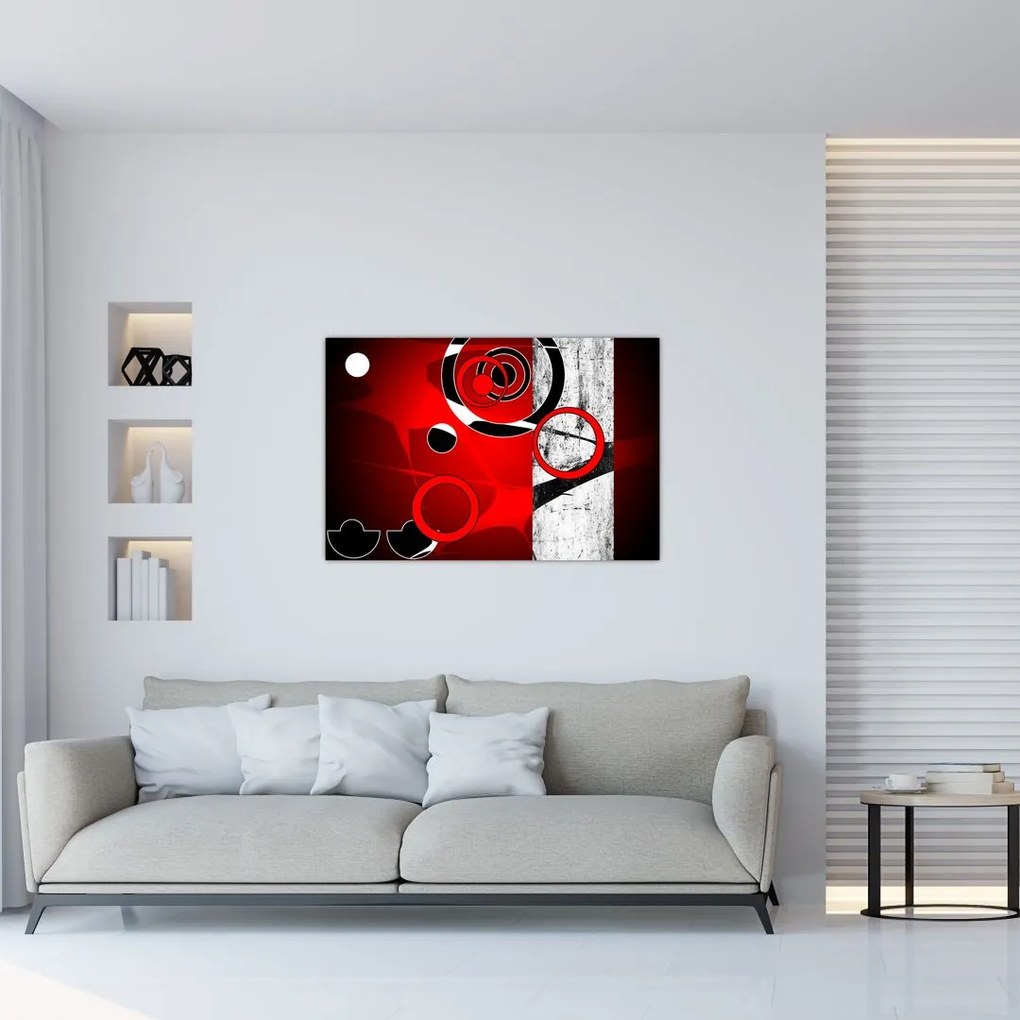 Tablou cu abstracție (90x60 cm)