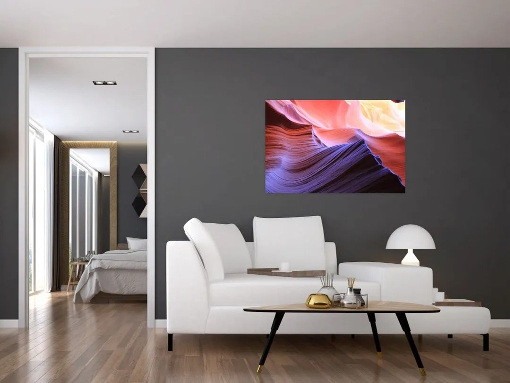 Tablou - nisip colorat (90x60 cm)