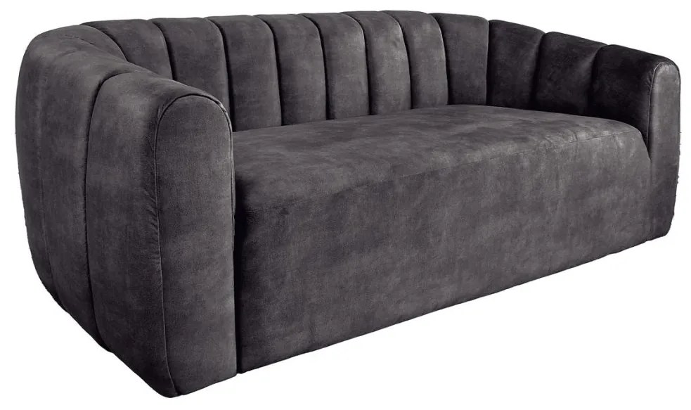 Canapea 3 locuri, Catifea Antracit, Babylon A-44510 VC