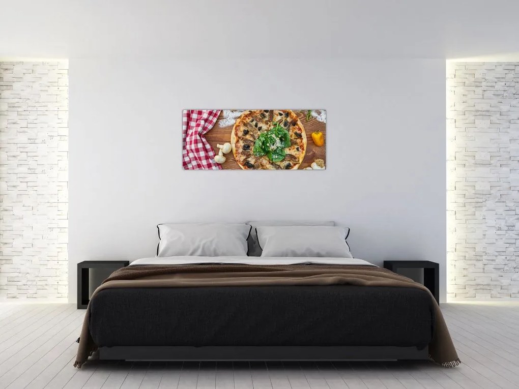Tablou cu pizza (120x50 cm)
