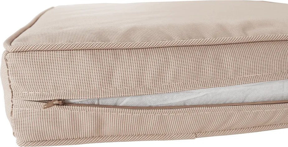Set de grădină din rattan, 3 piese, maro/bej, RODEN
