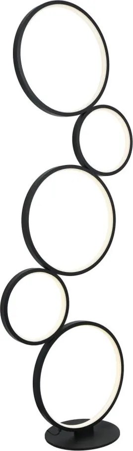 Brilagi - Lampă LED de podea ECHO LED/36W/230V 4000K 110 cm neagră