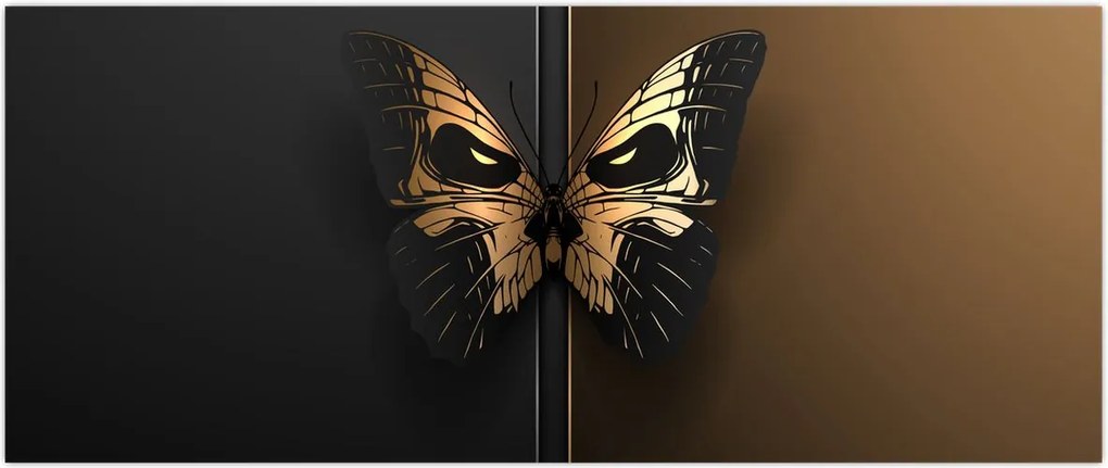 Tablou - Fluturele morții (120x50 cm)