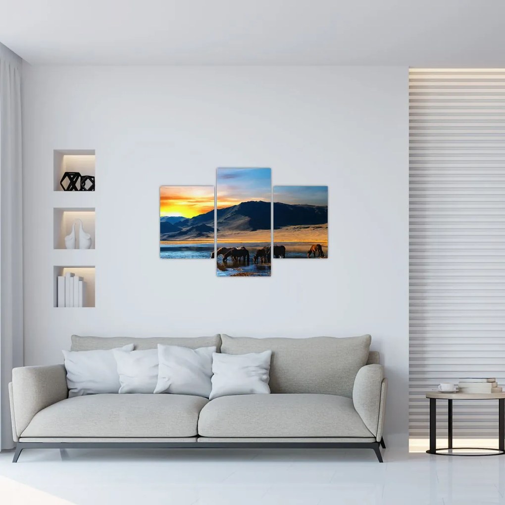 Tablou - Alimentarea cu energie electrică (90x60 cm)