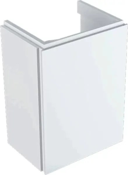 Dulap baza pentru lavoar suspendat Geberit Xeno2 alb 1 usa 38 cm