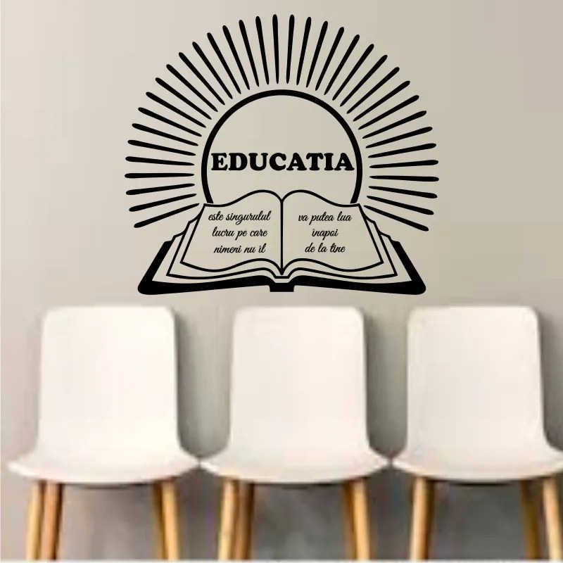 Sticker perete Educatia 2