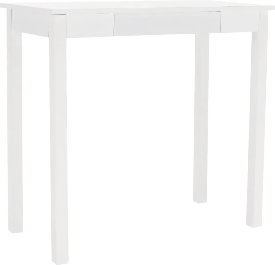 Consola AMYNTAS, alb, 80x40x75 cm