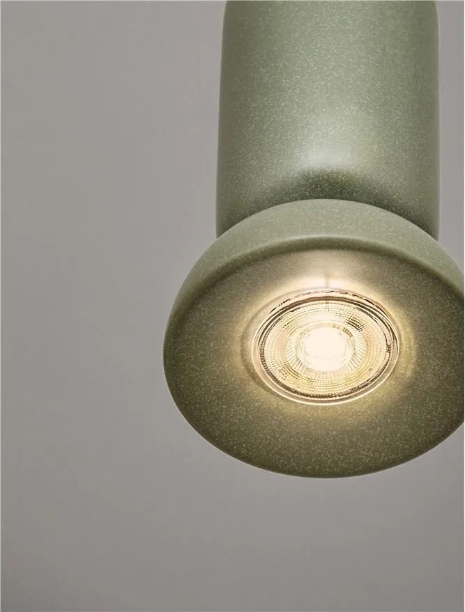 Pendul minimalist ceramica verde PARLO