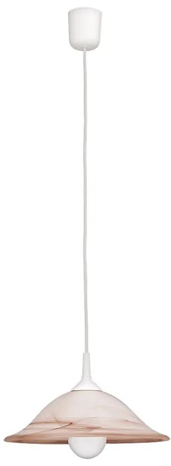 Rabalux 3955 - Lustru ALABASTRO 1xE27/60W/230V, abajur din sticlă alabastru