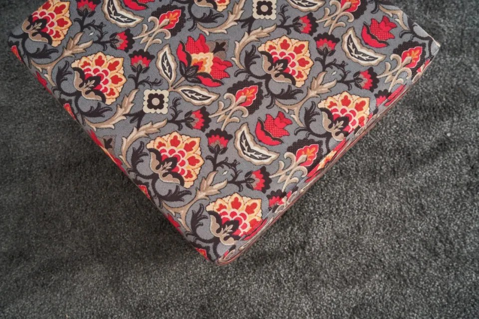 Taburet Bonita Puf Kare, Multicolor