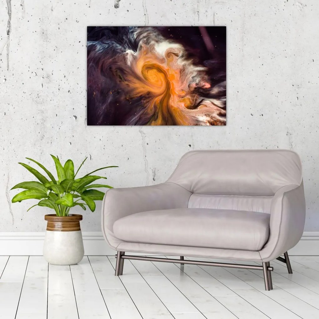 Tablou abstract - universul (70x50 cm)