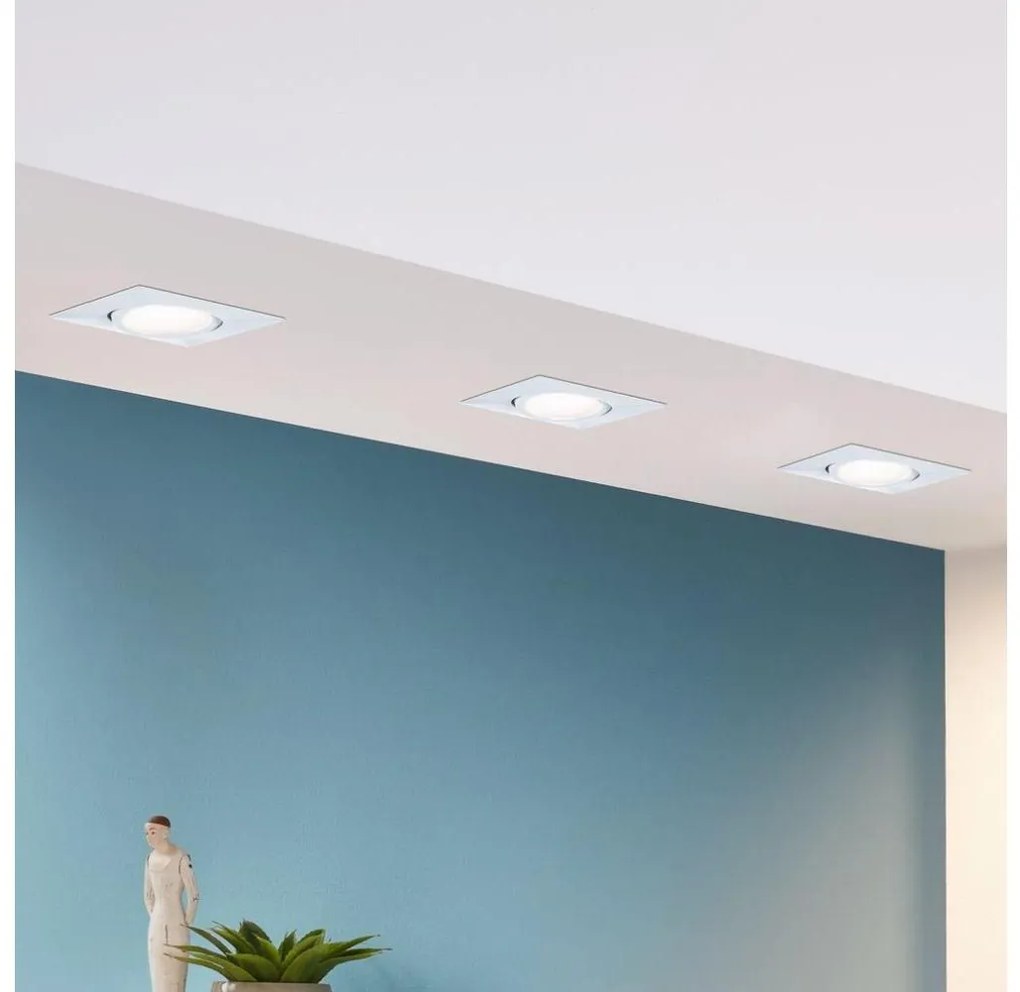 Eglo 95844 - SET 3x Corp de iluminat LED tavan fals PINEDA 1xLED/4,9W/230V