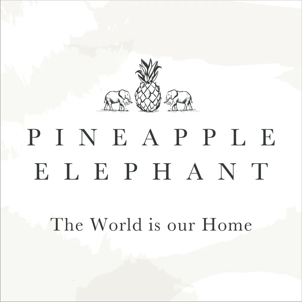 Draperii maro 2 buc. 117x137 cm Suri Geo – Pineapple Elephant