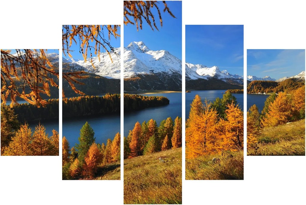 Tablou - Toamna în Alpi (150x105 cm)
