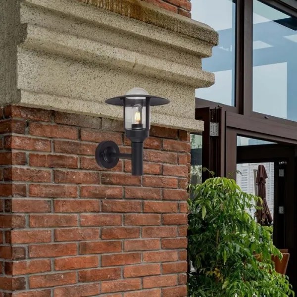 Lampă de perete de exterior 1xE27/60W/230V IP44 negru