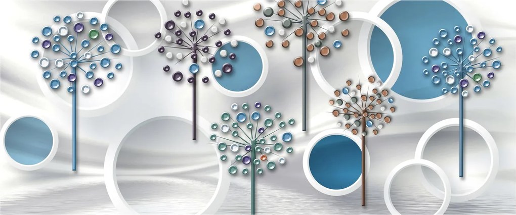 Tablou abstarcției artistice (120x50 cm)