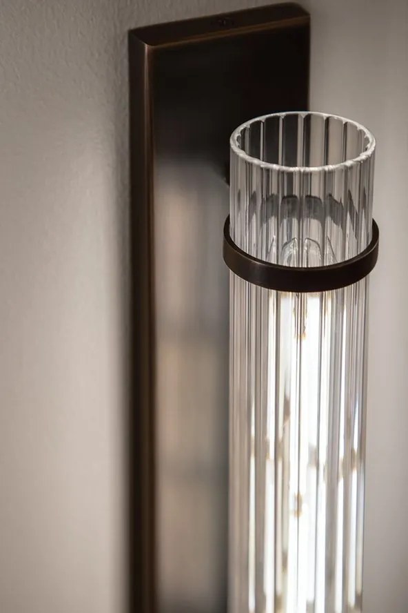 Aplica de perete design minimalist SHAW bronz antic