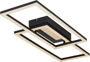 Searchlight 55624BK - Plafonieră LED dimerizabilă OVALOID LED/40W/230V 3000K 30x75 cm