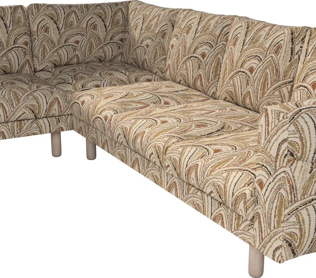 Husă pentru canapea colțar Norsborg cu 5 locuri