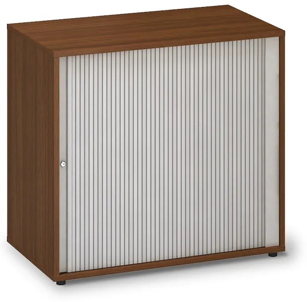 Dulap cu jaluzele joase ProOffice 80 x 45 x 73,5 cm, nuc