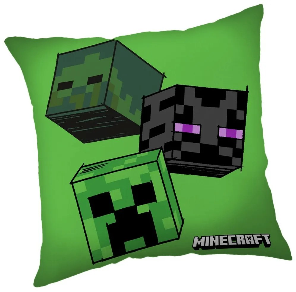Perna Jerry Fabrics Minecraft Mobs coming for you,40 x 40 cm