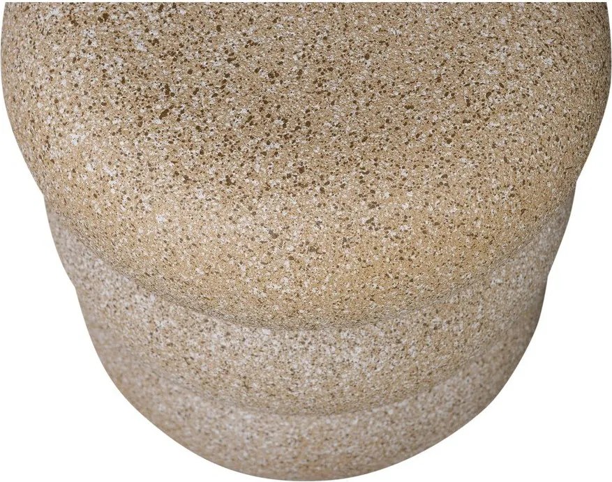 Măsuță de grădină rotundă cu aspect de piatră ø 40 cm Laurel – WOOOD