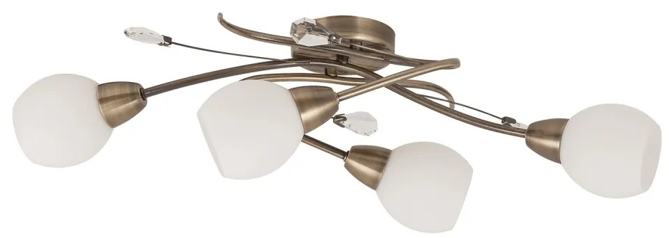 Rabalux 2619 - Plafoniera EMILY 4xE14/40W/230V