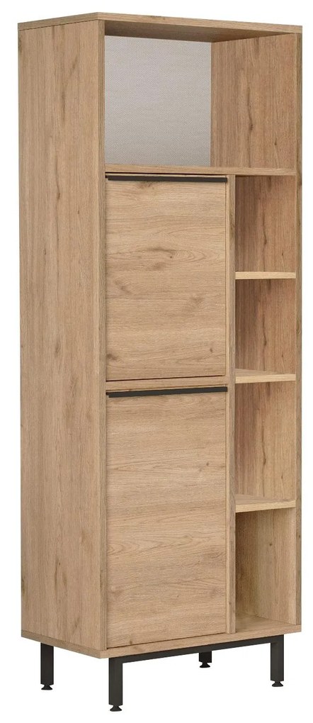 Raft bucătărie Otto 10 A (nuc + negru). 1106593