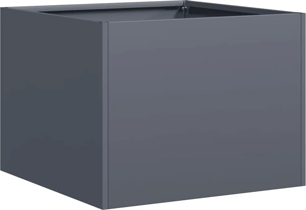 vidaXL Jardinieră Antracit 40x40x30 cm Oțel