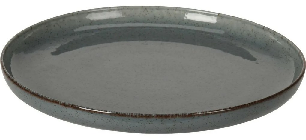 Farfurie desert EH Dark Grey din porțelan 19 cm, 6 buc.