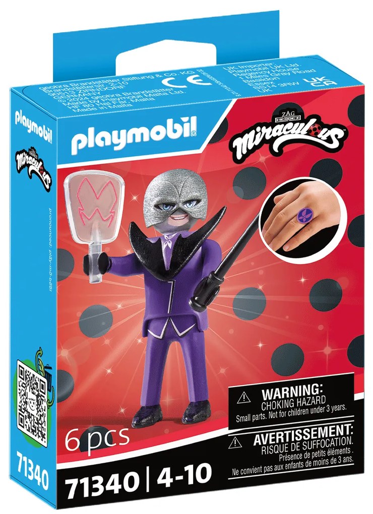 MIRACULOUS HAWK MOTH - PLAYMOBIL MIRACULOUS (PM71340)