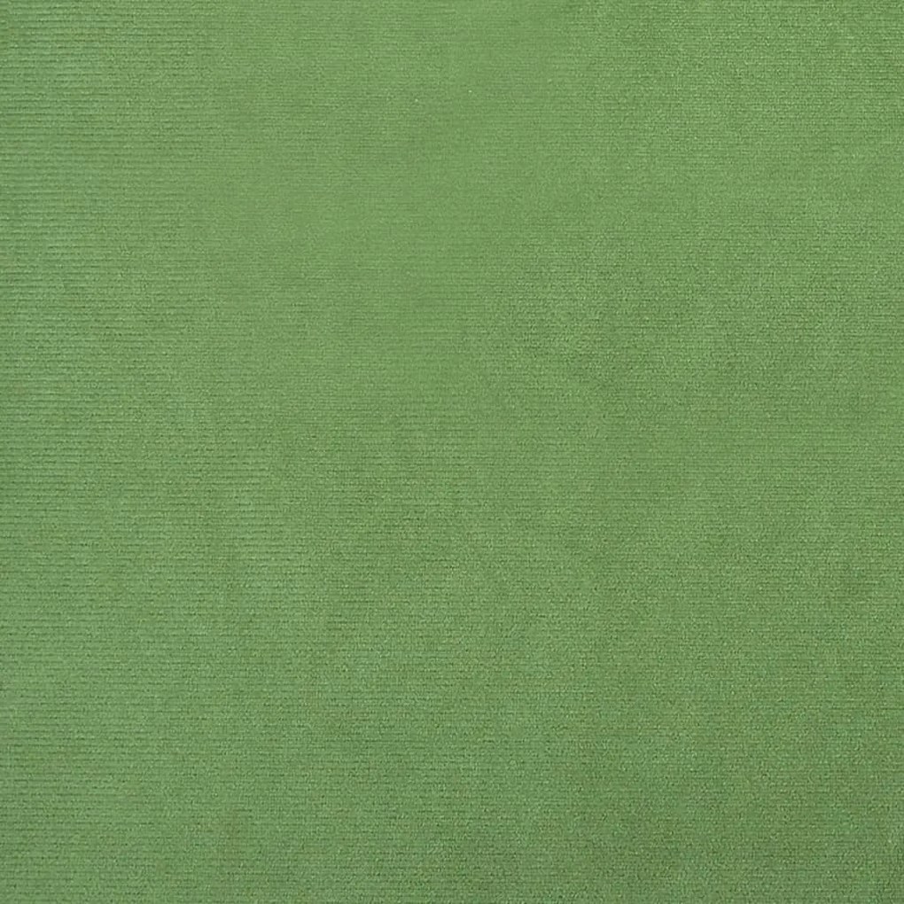 Fotoliu rabatabil electric, verde deschis, catifea
