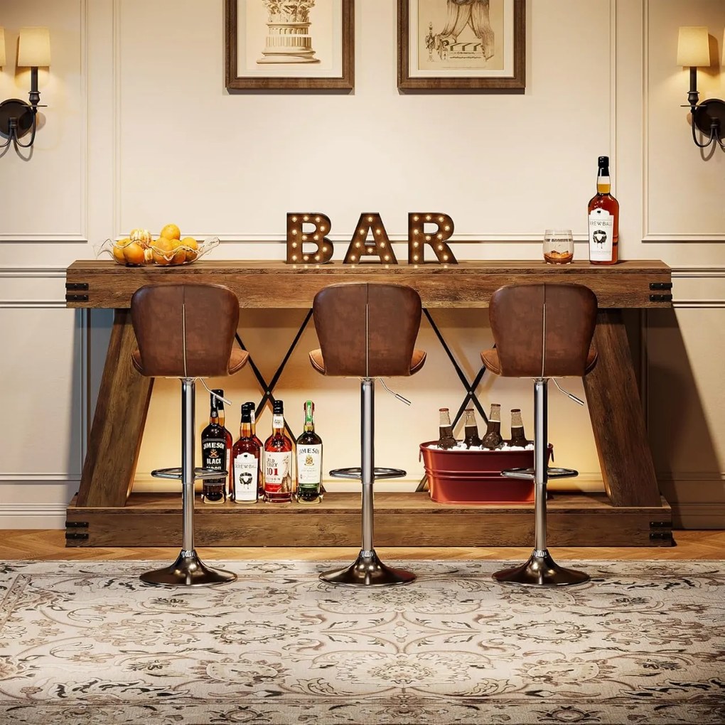 MAM32 - Masa Consola, 180 cm, masuta hol, living, dining, dormitor - Maro