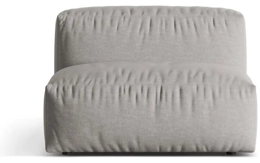 Modul pentru canapea modulară gri deschis (de mijloc) Martina – Micadoni Home