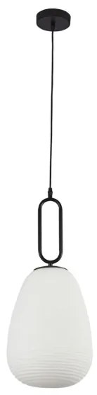 Lustră pe cablu ELIXIR 1xE27/60W/230V albă Searchlight 43581-1BK