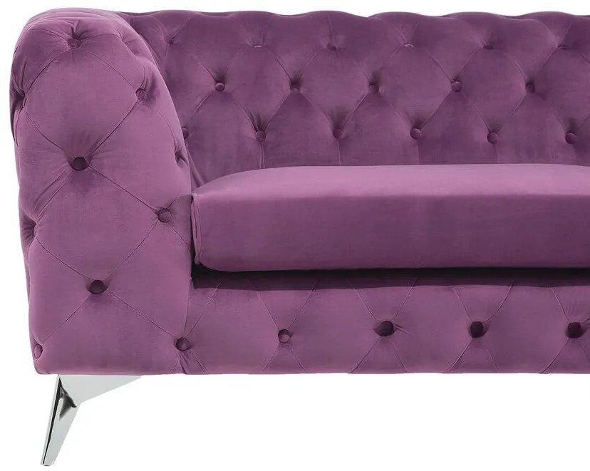 Canapea 3 locuri Sundby (violet) . 1008947