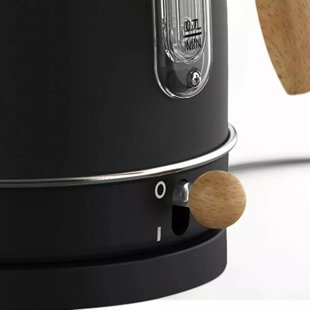 Fierbator de apa 1.7 L Klausberg KB7907 negru cu maro