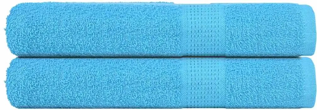 vidaXL Prosoape de saună, FROGN, turcoaz, 2 buc., 80x200 cm, 360 g/m²