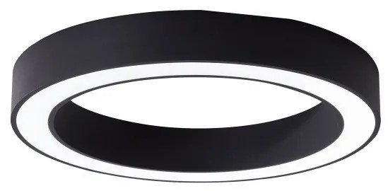 Lustra LED cu telecomanda design slim circular MARCO TOP 100 CCT BK