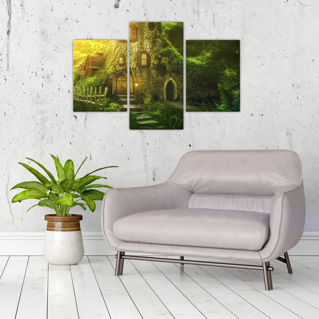 Tablou - Pădure de poveste (90x60 cm)