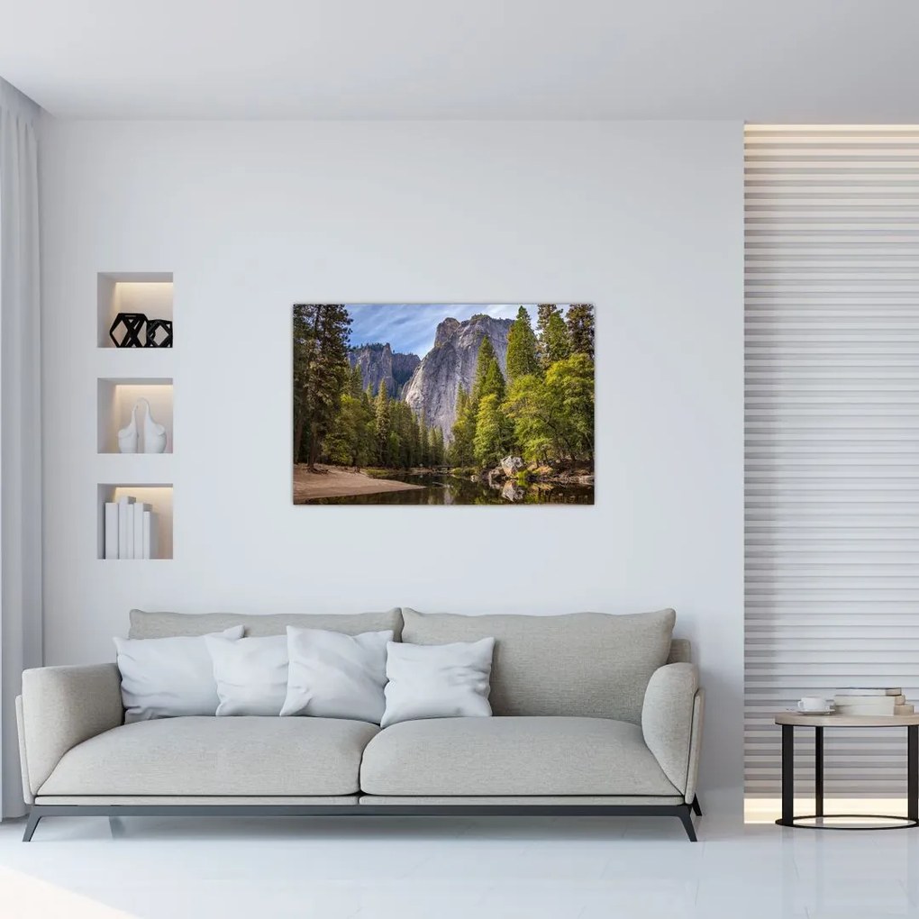 Tablou - Sub Piatra Yosemite (90x60 cm)